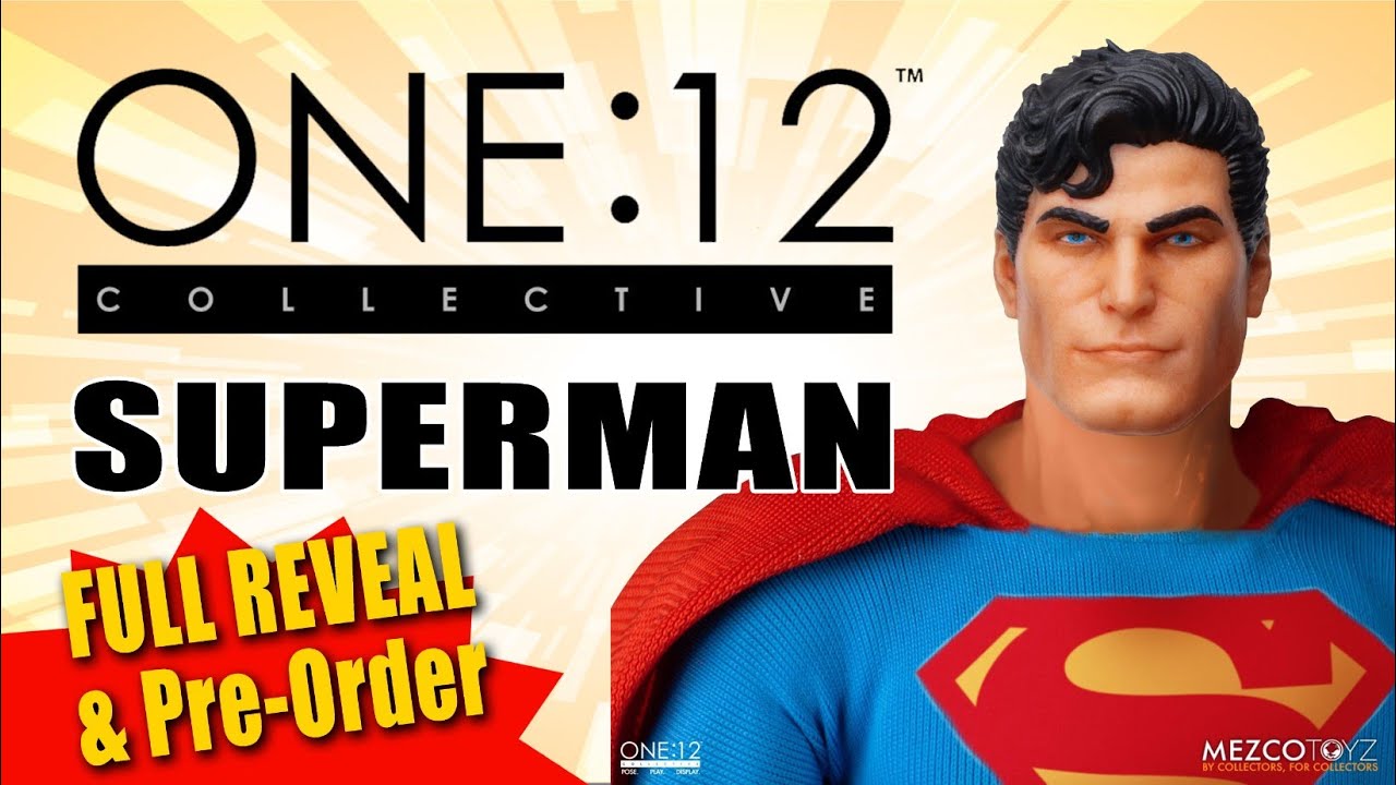 Mezco ONE:12 Collective Superman Man of Steel Edition Full Reveal