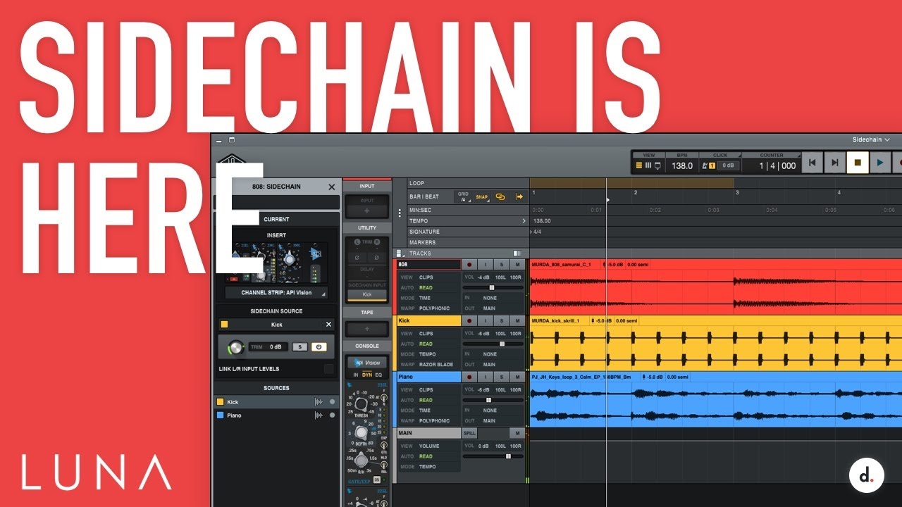 How to Sidechain in Luna | Officially Supported - YouTube