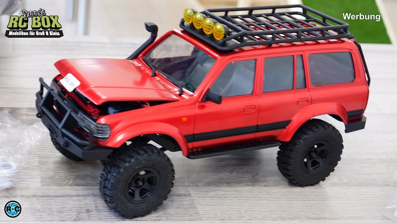 Detailed Toyota Land Cruiser RC Crawler ROCHOBBY Katana 1/18 scale