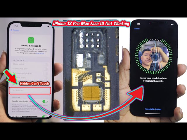 iPhone 12 Pro Max Face ID Not Working Face ID Has Been Disabled