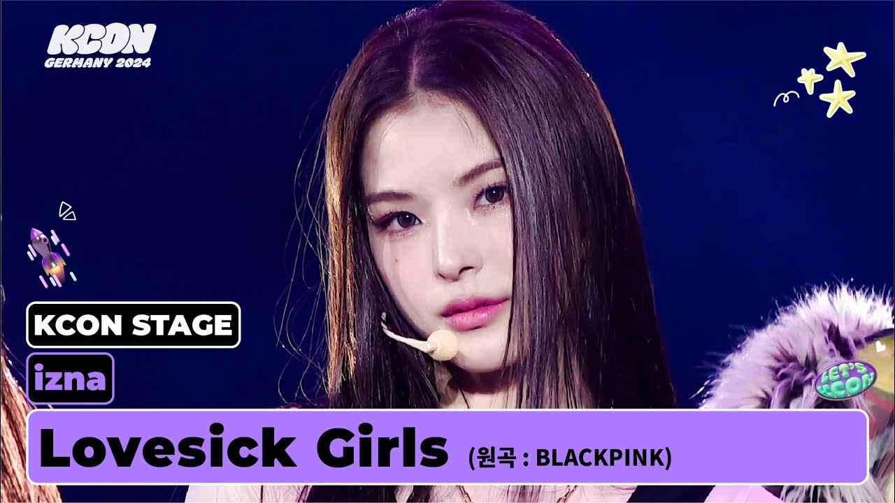 izna (이즈나) - Lovesick Girls (원곡:BLACKPINK) | KCON STAGE