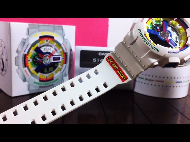 G-Shock GA-111DR-7AJR Dee and Ricky collaboration (unboxing) - YouTube
