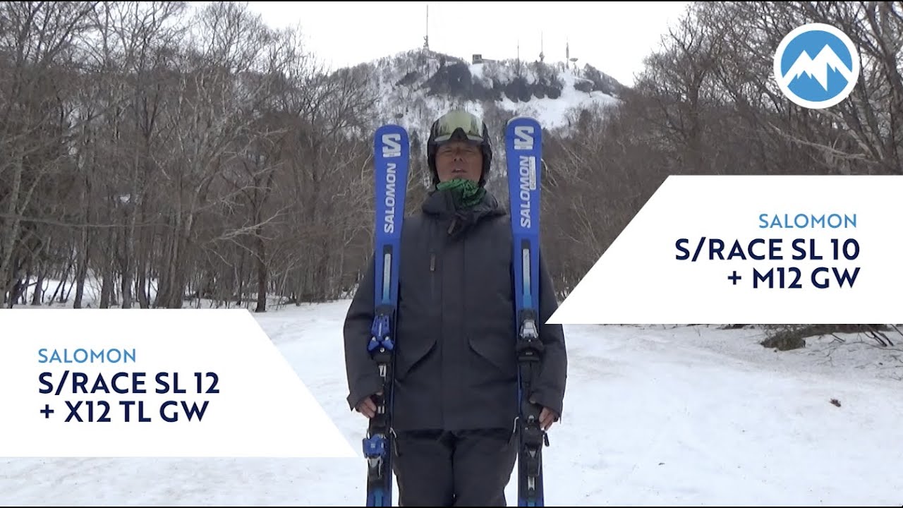 22-23 SALOMON S/RACE SL12+X12 TL GW/SL10+M12 GW【SIEGER 22-23 SKI