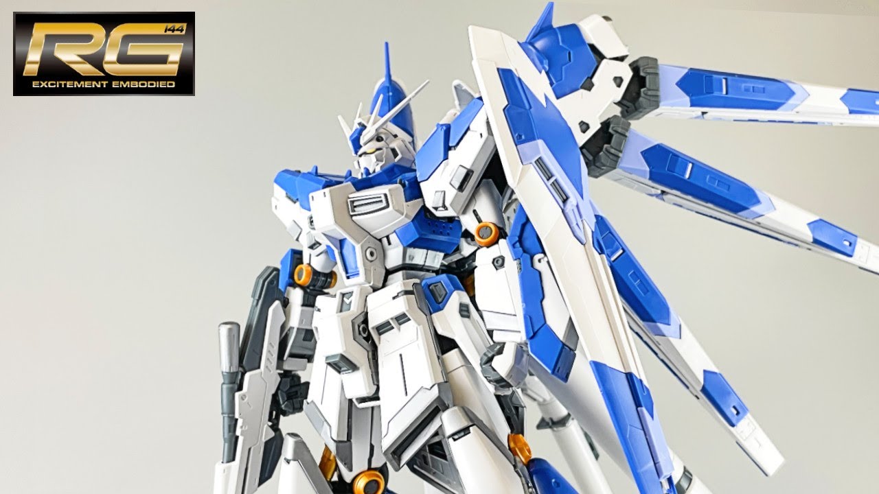 Very Satisfied! The Best Gunpla] RG 1/144 Hi-ν Gundam Char's
