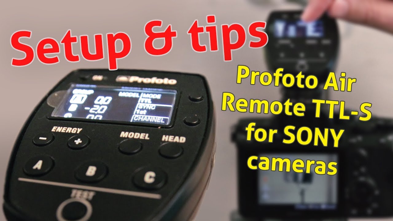Profoto Air Remote TTL-S for Sony - Setup & Tests - Tips & Tricks