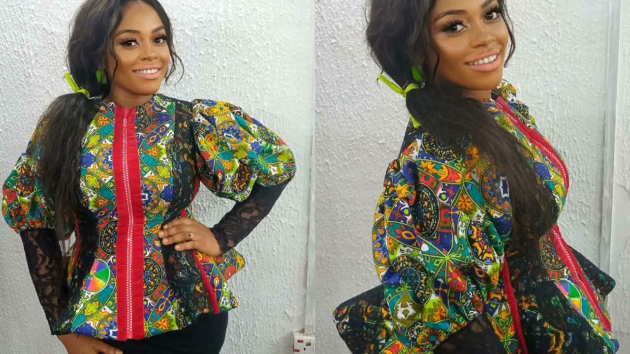 HOW TO MAKE A 12 PIECE/PANEL FLARE BLOUSE WITH FRONT ZIPPER