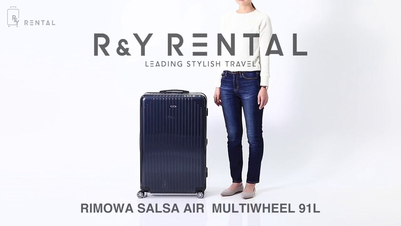 10泊以上] リモワ サルサエアー 91L アイスブルー 4輪 RIMOWA SALSA