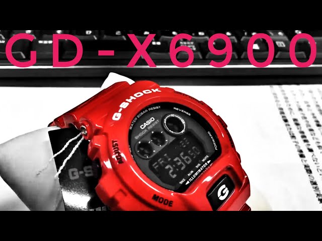 Some more on the GD-X6900 series G-Shock watch - YouTube