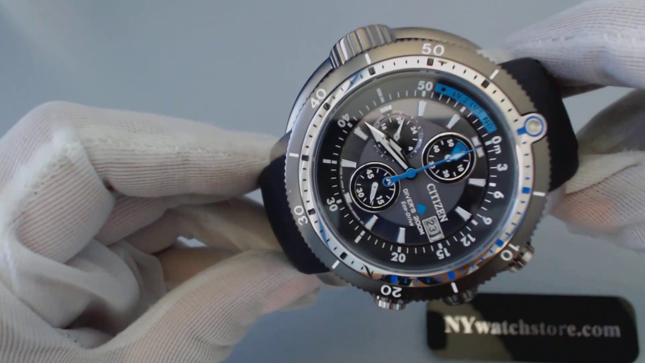 Men's Citizen Promaster Aqualand Diver's Watch BJ2120-07E