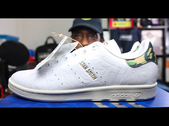 ADIDAS X BAPE 30TH ANNIVERSARY STAN SMITH - YouTube