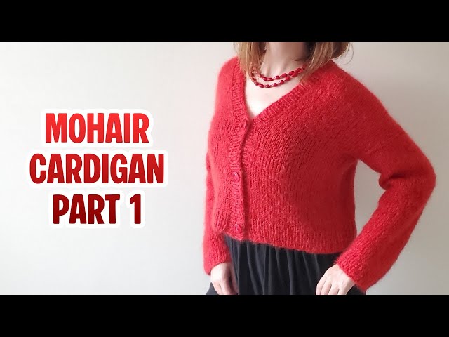 How to Knit the Mohair Cardigan | Part 1: Back Panel - YouTube