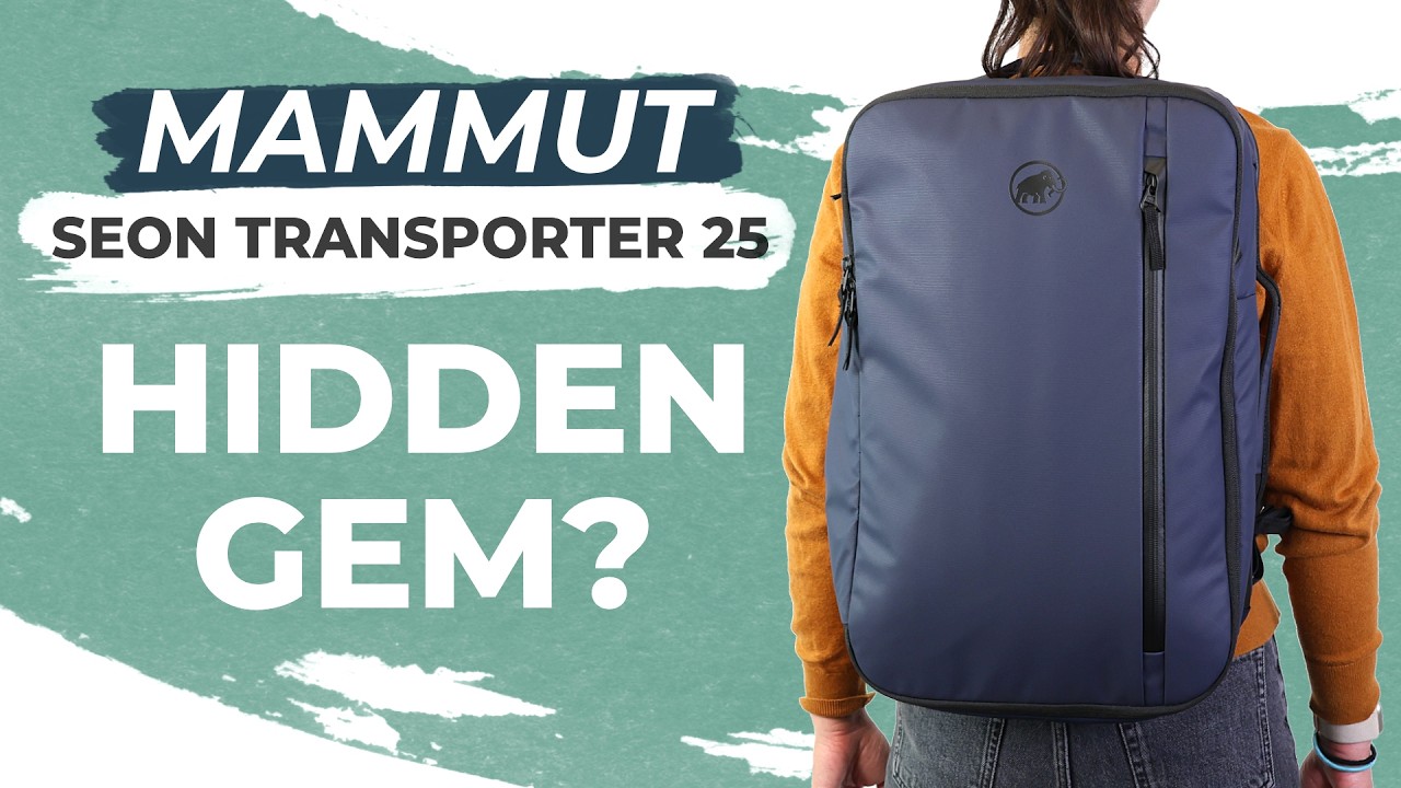 Mammut Seon Transporter 25 Review + Waterproof Test Results! - YouTube