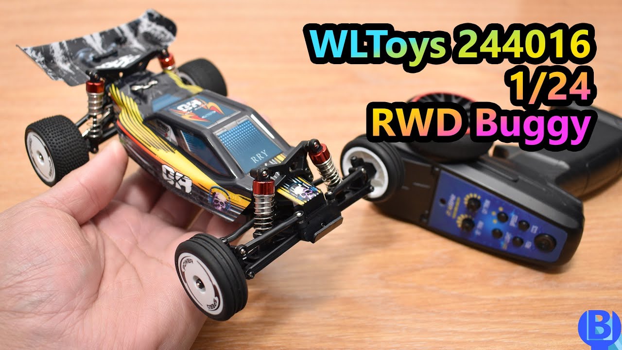 Review] WLToys 244016 1/24 RWD Buggy - YouTube