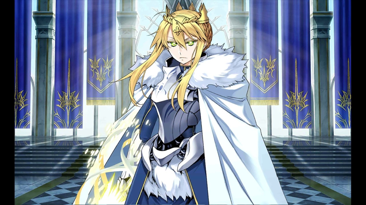 Fate/Grand Order 獅子王 敵 戦闘ボイス - YouTube