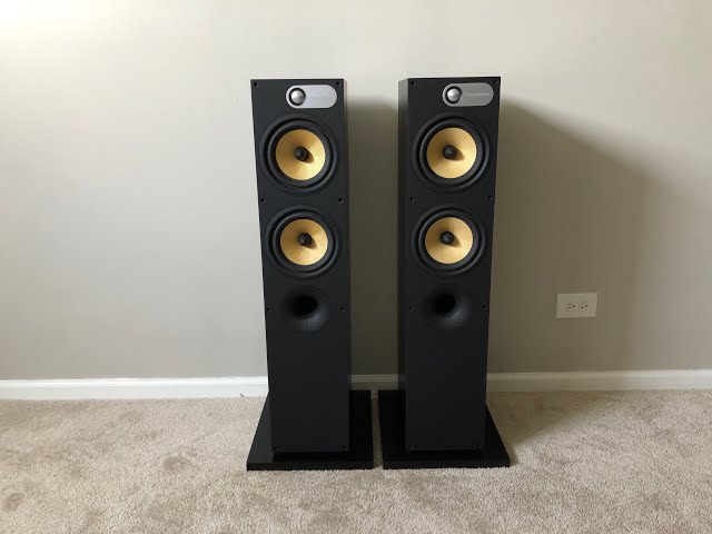 Bowers & Wilkins B&W 684 Tower Home Floor Standing Speakers - YouTube