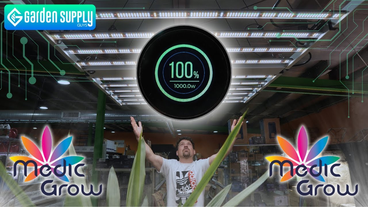 Master Your Grow with Smart Aura Control: Medic Grow's NEO-1000