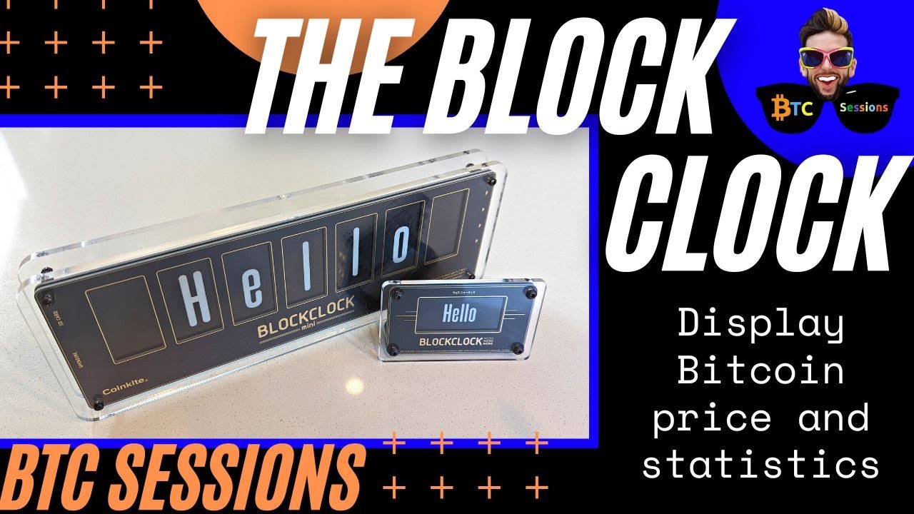 The Bitcoin BlockClock by Coinkite (Full Tutorial) - YouTube