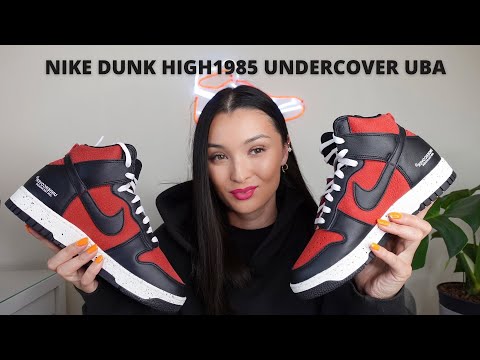 Nike Dunk High 1985 Undercover UBA | Review and on feet - YouTube