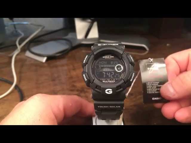 GR-9110BW-1DR GULFMAN Black - Casio G-Shock Watch Review - Tough