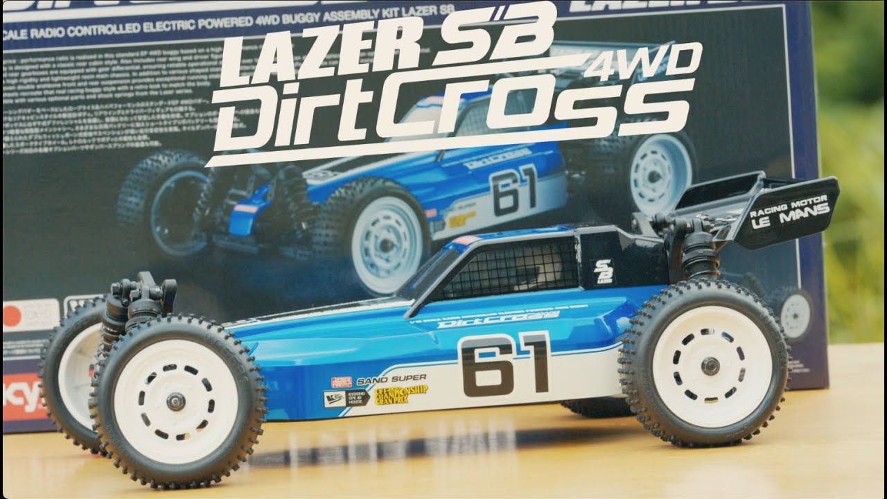 1/10 EP 4WD バギー 組立てキット レーザーSB ダートクロス4WD 34321