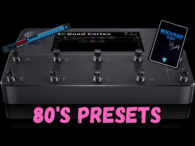 2 80's Inspired Presets | Quad Cortex | Rockman/ADA MP-1 - YouTube