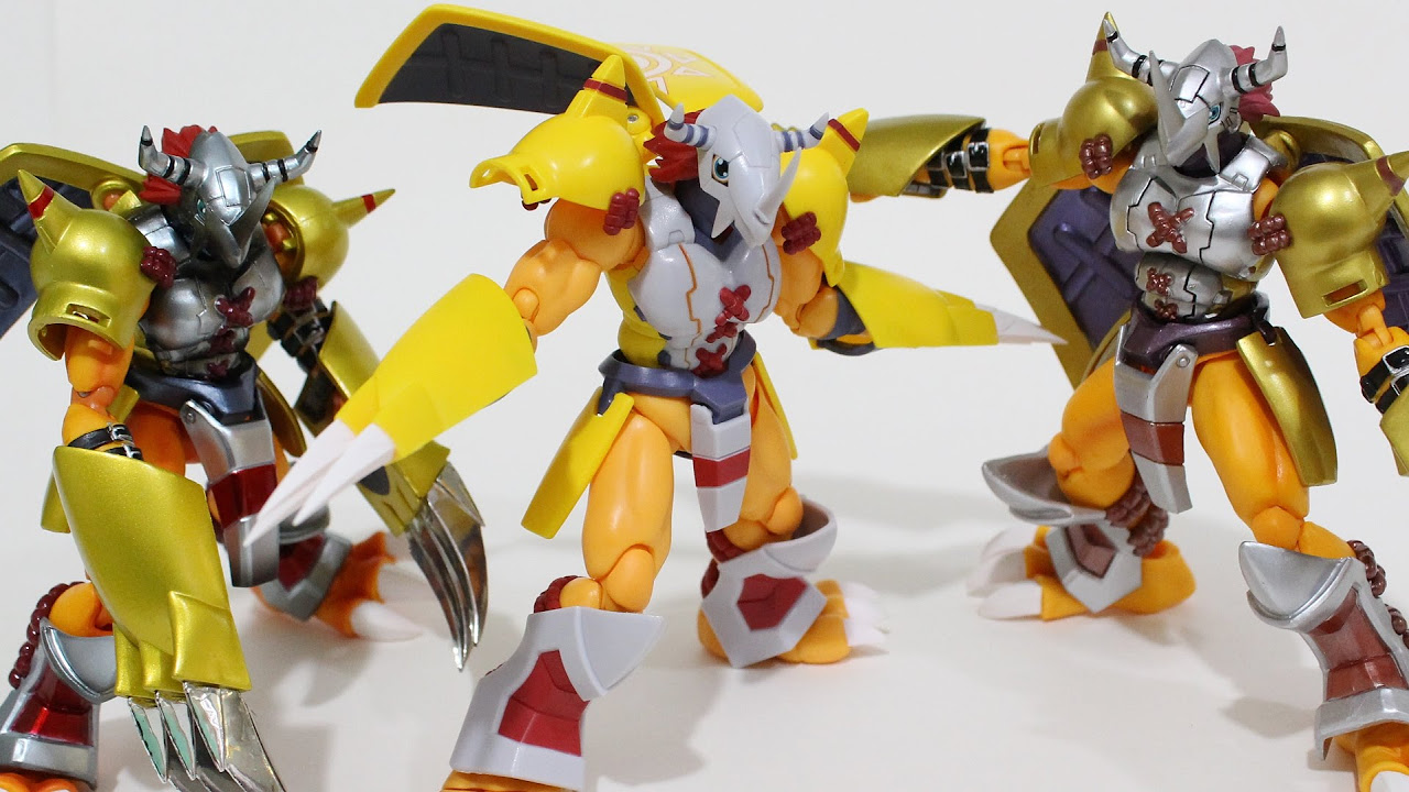 3/3]Digimonデジモン Figures,D-Arts vs SHF WarGreymon(ウォー