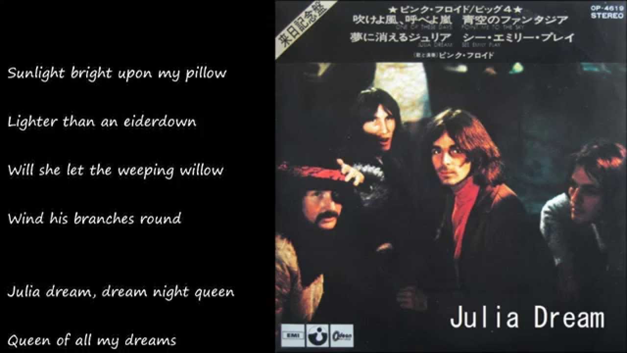 Julia Dream (夢に消えるジュリア) ／ PINK FLOYD - YouTube