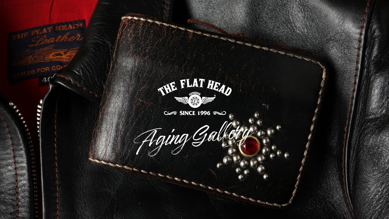 ウォレット】THE FLAT HEAD エイジングギャラリー Vol.033「LKE2