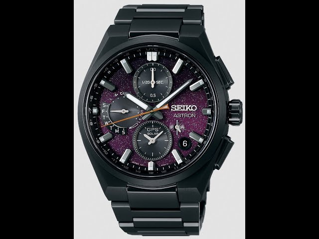 60FPS Seiko Astron 5X Yozakura Cherry Blossom by night Limited