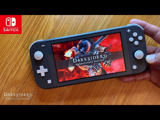 Darksiders Warmastered Edition Nintendo Switch Lite Gameplay - YouTube