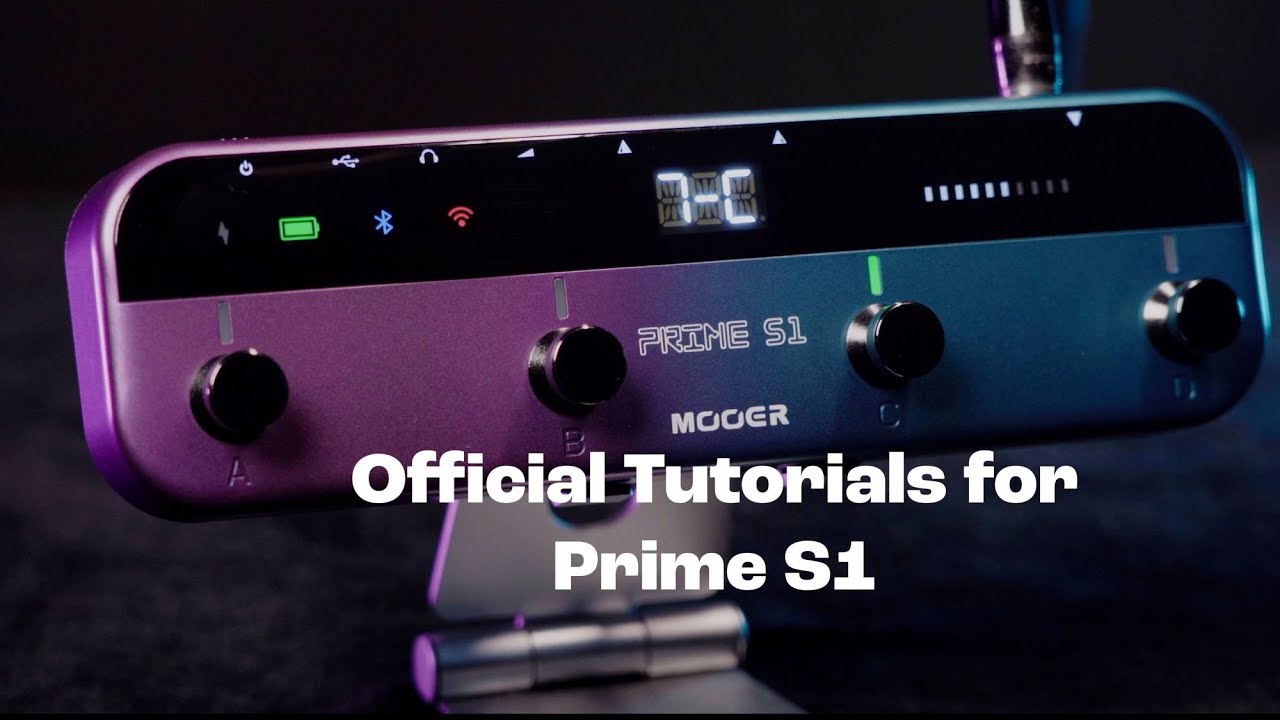 MOOER Prime S1 マルチエフェクター 小型 軽量 ドラムマシン・ルーパー