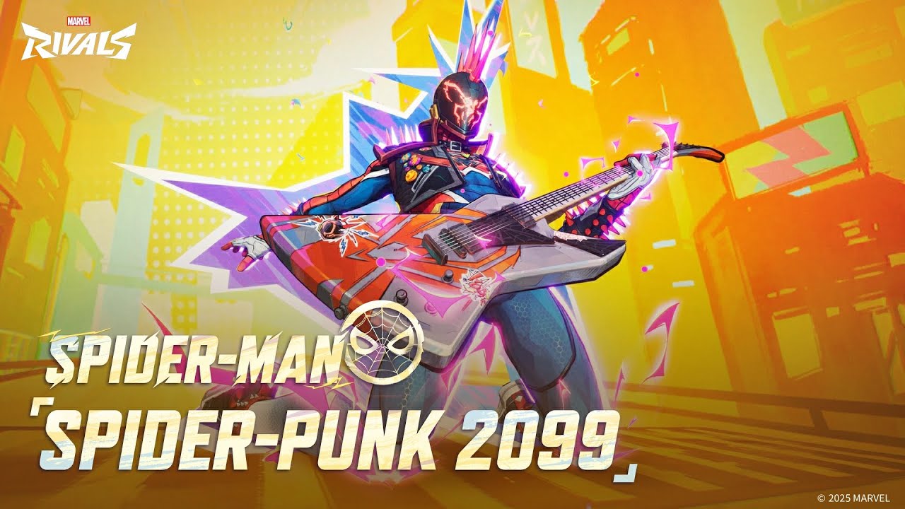 新スキン：スパイダーマン ₋ SPIDER-PUNK 2099 ｜ マーベルライバルズ