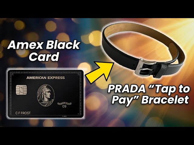 NEW Amex Black Card PRADA 