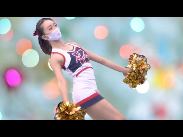 チアリーディング】六大学野球 キレッキレのチアリーダー Sharp dance