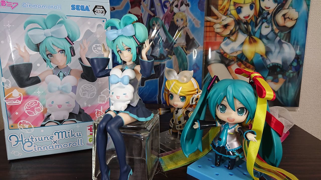 初音ミク×シナモロール ちょこのせフィギュア レビュー！ - YouTube
