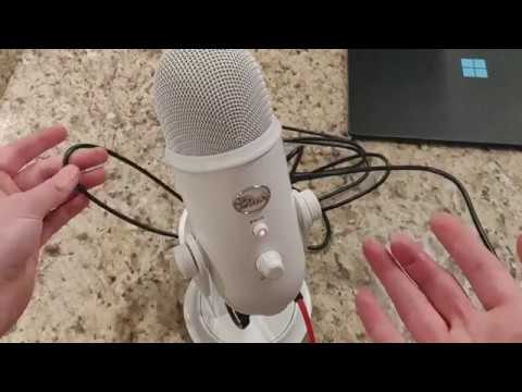 Unboxing] Blue Yeti Whiteout microphone - YouTube