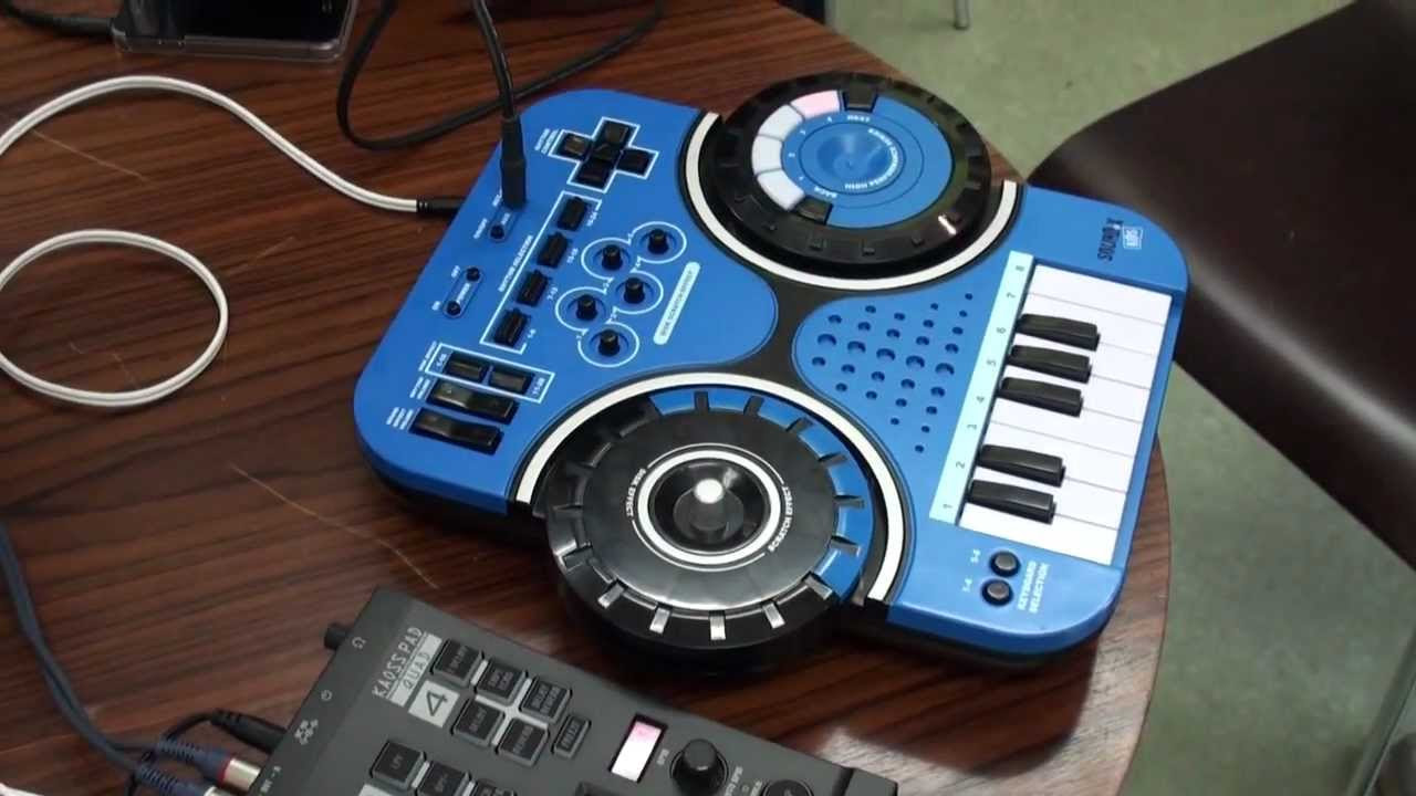 未使用品に近い！kidi DJ Mixer 子供 Star DJ MIXER 子供用 DJミキサー