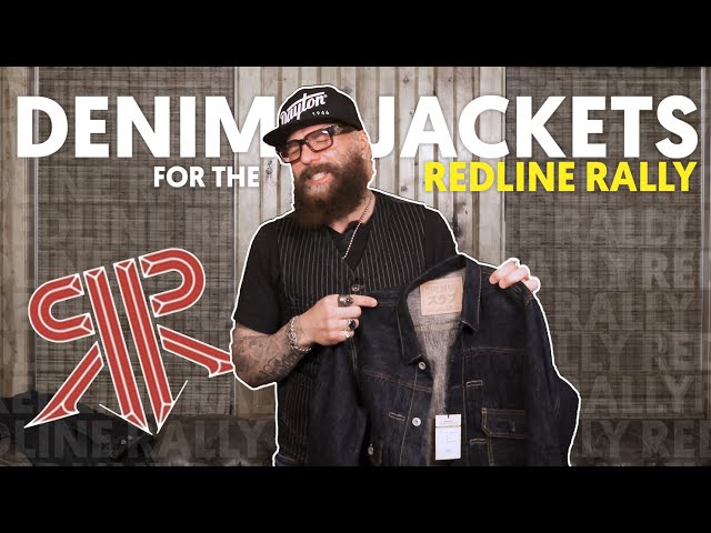 My Top Raw Denim Jackets for the Best Fades (Redline Rally) - YouTube