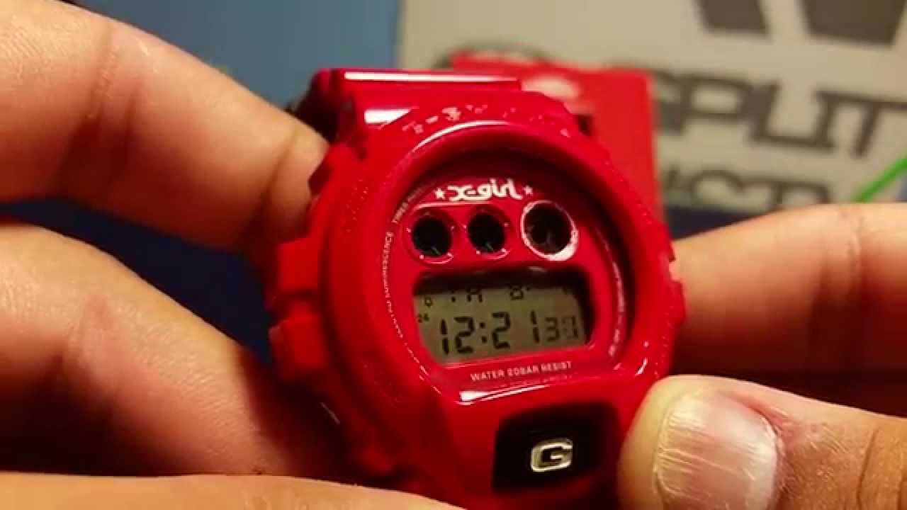 G Shock X-Girl 20th Anniversary Limited Edition Collaboration