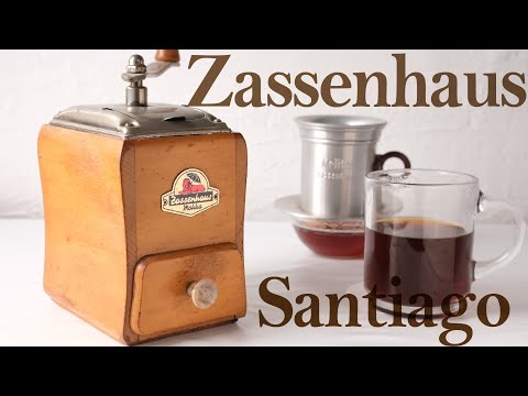 Review of the Zassenhaus Santiago vintage coffee mill! - YouTube