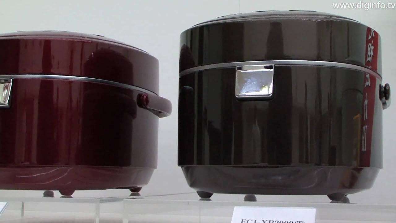 Sanyo ECJ XP2000 - High-end IH pressure rice-cooker : DigInfo