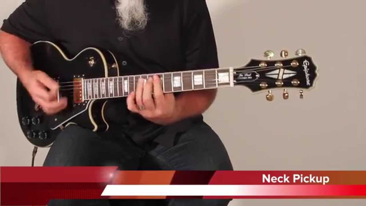 Epiphone Les Paul Custom PRO Electric Guitar Ebony | Musician's Friend