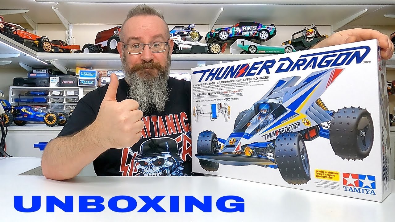 Tamiya Thunder Dragon 2021 1/10 4wd - Kit No.47458 | Unboxing