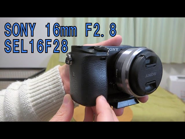 ソニー単焦点レンズSEL16F28（16mm F2.8）を購入標準ズームレンズと