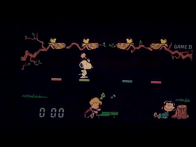 パノラマスクリーン カラー液晶ゲーム】スヌーピー 任天堂 SNOOPY