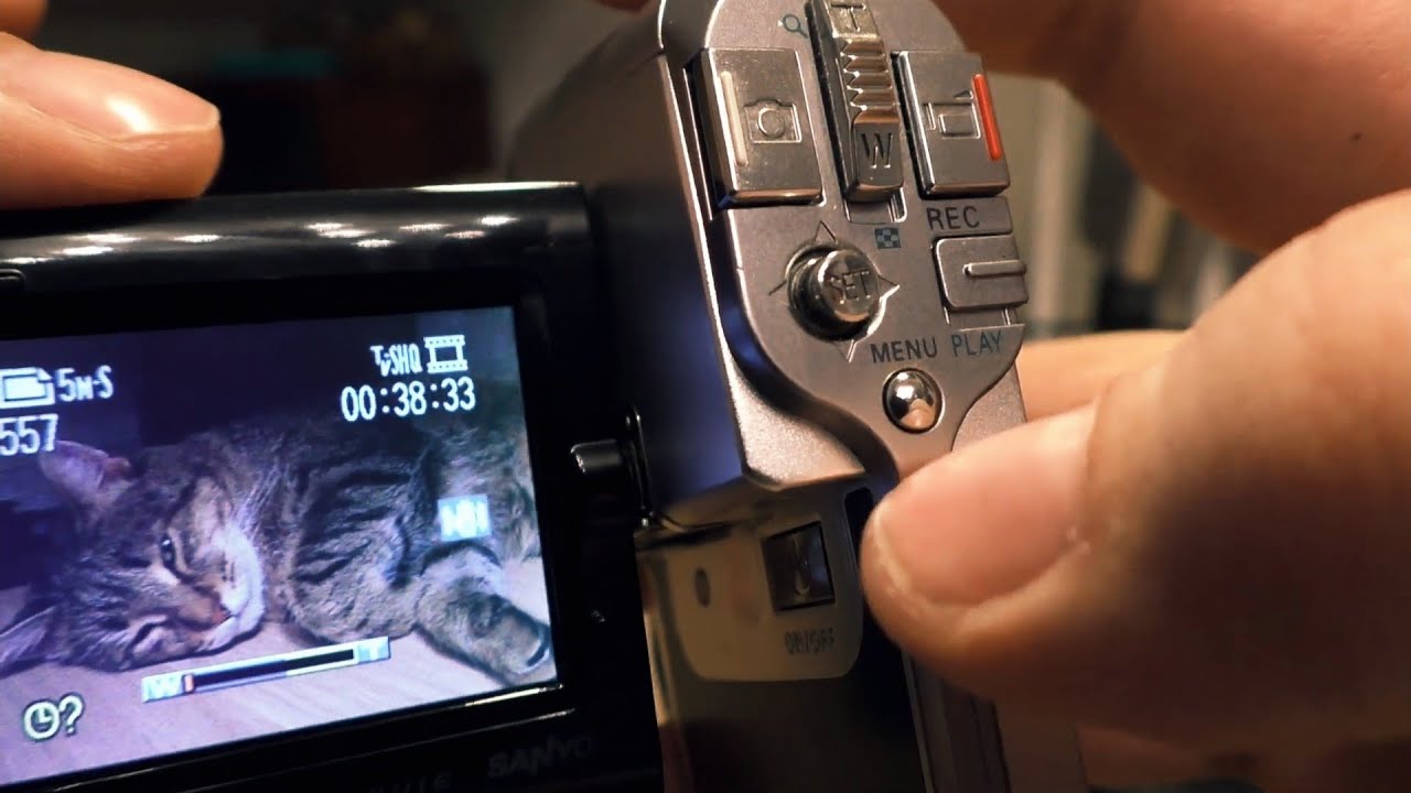 📹💾 Sanyo Xacti VPC-C5 (2005) - YouTube