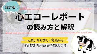 心エコーレポートの読み方(循環器内科医が解説します) - YouTube