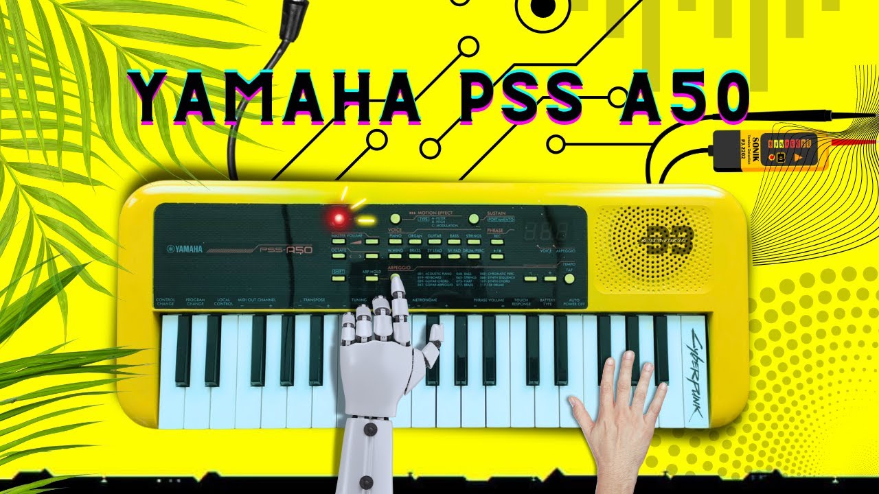 Yamaha PSS A50 in action - YouTube