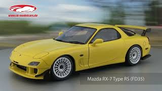 Solido 1:18 Mazda RX-7 Type RS (FD35) year 1994 yellow S1810603