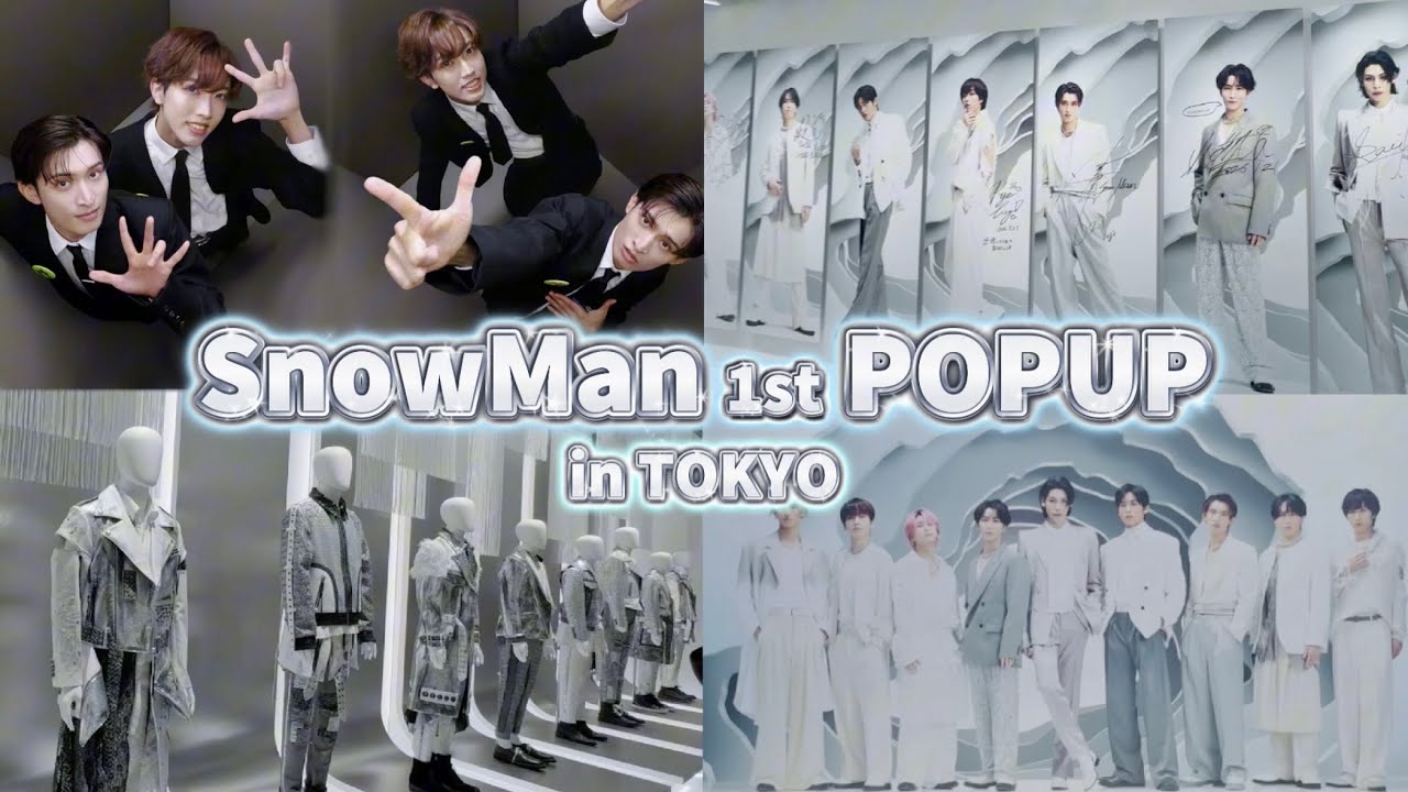 Two male otaku went to SnowMan's 1st POPUP and it was like a